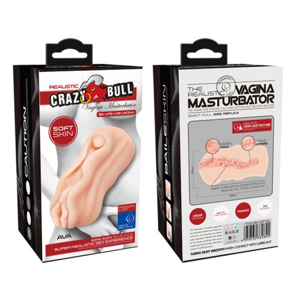CRAZY BULL - 3D Goddess Realistic Vagina Masturbator